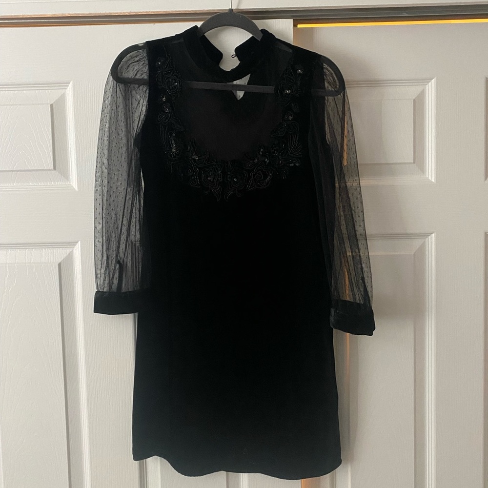 Zara Velvet dress